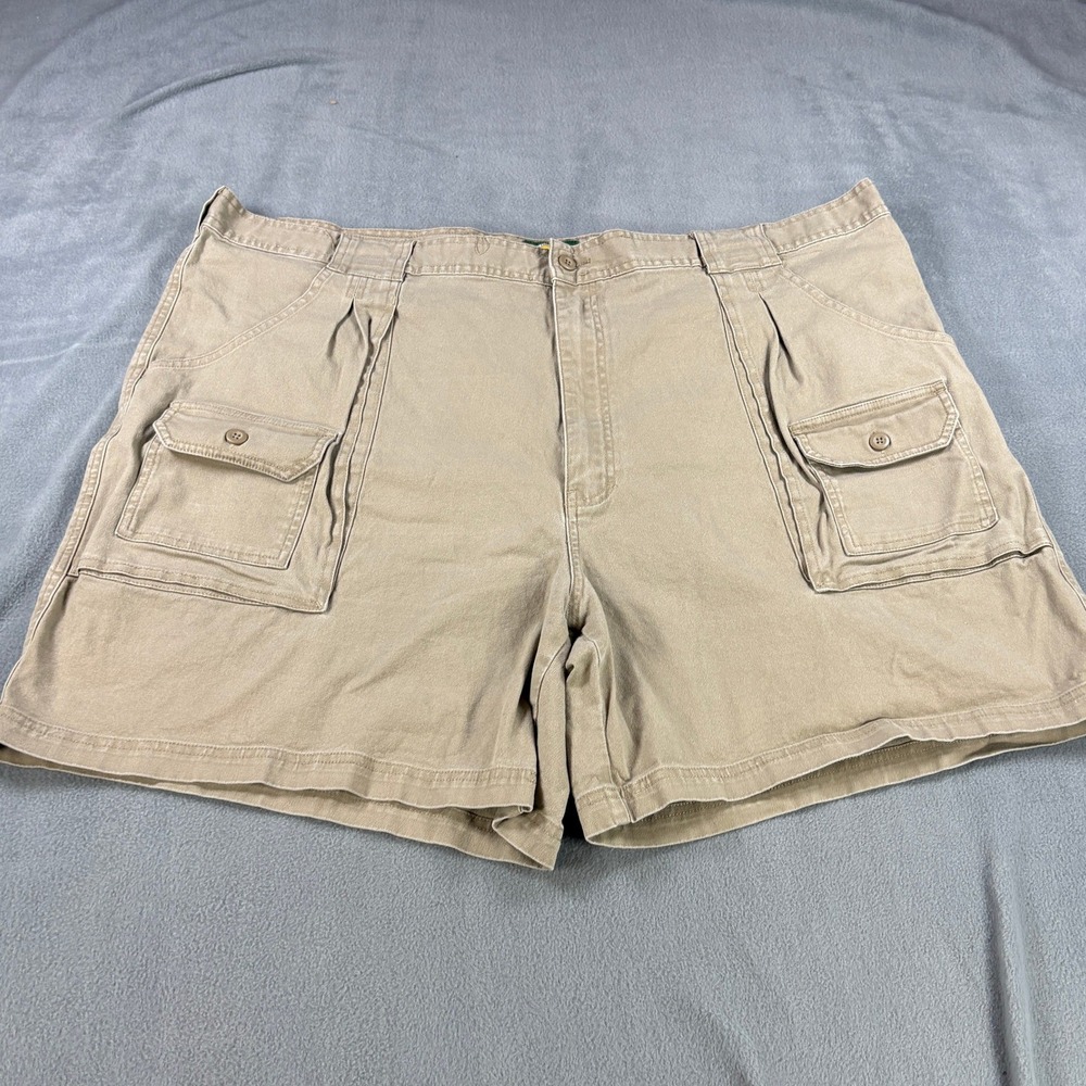 Cabelas Outdoor Gear Mens 48 Tan Khaki Cargo Shorts Cotton Utility 902001